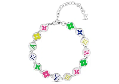 Pre-owned Louis Vuitton Men's  Bracelet Monogram Colours In Coloured