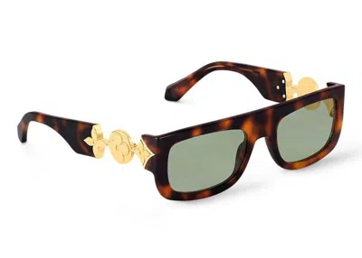 Pre-owned Louis Vuitton Men's  By Tyler, The Creator Monogram Tribute Sunglasses In Tortoise In Brown