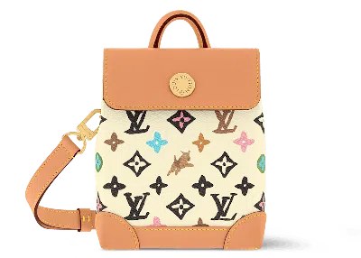 Pre-owned Louis Vuitton Men's  By Tyler, The Creator Nano Steamer In Vanilla Craggy Monogram