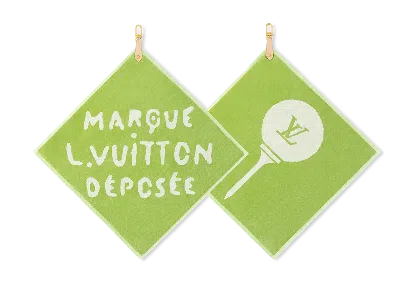 Pre-owned Louis Vuitton Men's  By Tyler, The Creator Par Golf Towels Set In Green