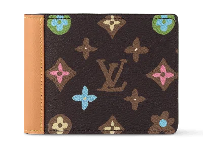 Pre-owned Louis Vuitton Men's  By Tyler, The Creator Ple Wallet In Chocolate Craggy Monogram In Brown