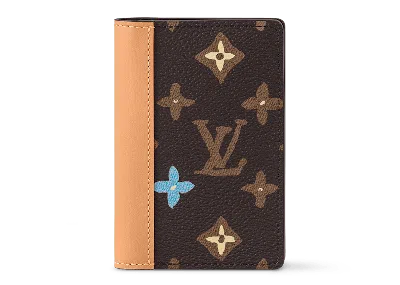 Pre-owned Louis Vuitton Men's  By Tyler, The Creator Pocket Organizer In Chocolate Craggy Monogram