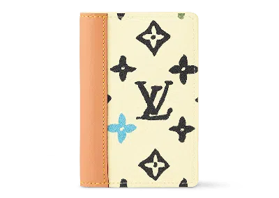 Pre-owned Louis Vuitton Men's  By Tyler, The Creator Pocket Organizer In Vanilla Craggy Monogram