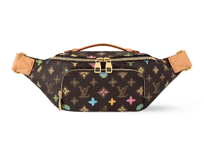 Pre-owned Louis Vuitton Men's  By Tyler, The Creator Rush Bumbag In Chocolate Craggy Monogram In Brown