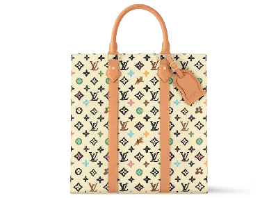 Pre-owned Louis Vuitton Men's  By Tyler, The Creator Sac Plat In Vanilla Craggy Monogram In Brown