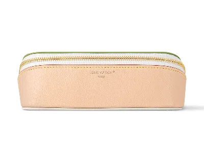 Pre-owned Louis Vuitton Men's  By Tyler, The Creator Sunglasses Pouch In Green Damier Golf