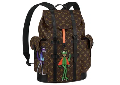 Pre-owned Louis Vuitton Men's  Christopher Backpack