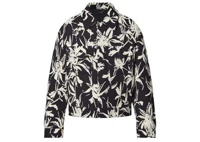 Pre-owned Louis Vuitton Men's  Cropped Denim Jacket In Black