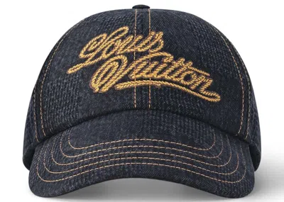 Pre-owned Louis Vuitton Men's  Damier  Cap In Black