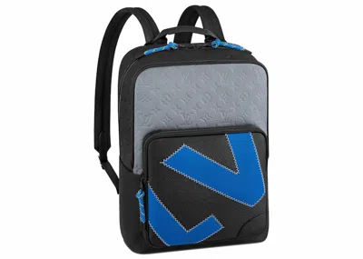 Pre-owned Louis Vuitton Men's  Dean Backpack In Grey