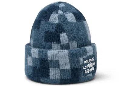 Pre-owned Louis Vuitton Men's  Denim Beanie In Blue