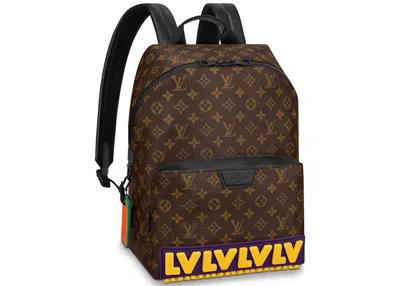 Pre-owned Louis Vuitton Men's  Discovery Backpack Monogram In Multi