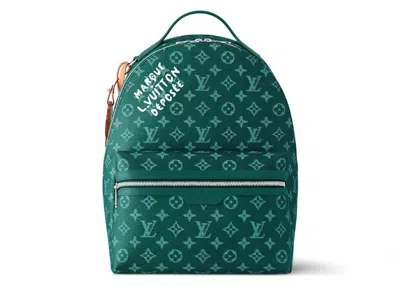 Pre-owned Louis Vuitton Men's  Discovery Backpack Pm In Green