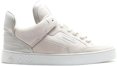 Pre-owned Louis Vuitton Men's  Don Kanye Sneakers In Cream