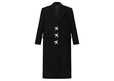 Pre-owned Louis Vuitton Men's  Extra Large Coat In Black
