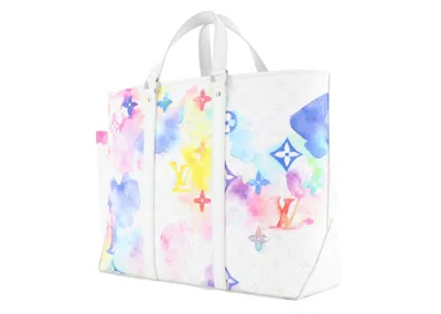 Pre-owned Louis Vuitton Men's  Gm Tote Monogram Watercolor