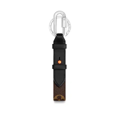 Pre-owned Louis Vuitton Men's  Harness Dragonne Bag Charm In Brown/black
