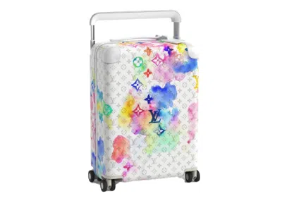 Pre-owned Louis Vuitton Men's  Horizon 55 Monogram Watercolor