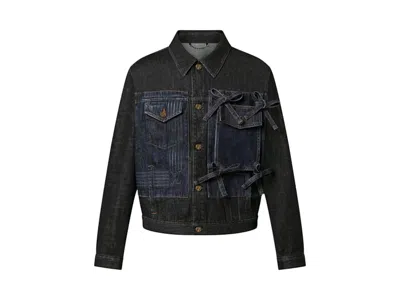 Pre-owned Louis Vuitton Men's  Karakoram Denim Jacket In Blue