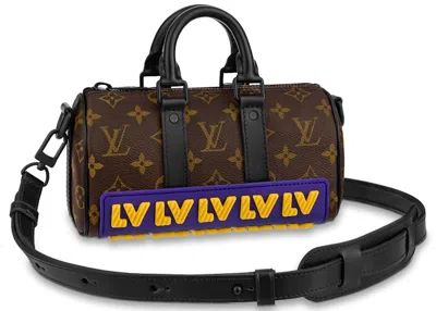 Pre-owned Louis Vuitton Men's  Keepall Xs Monogram In Brown
