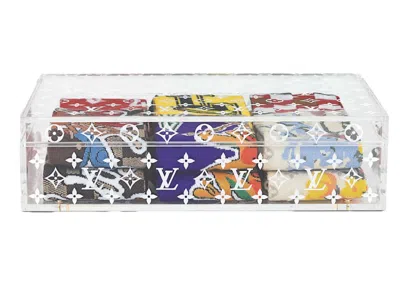Pre-owned Louis Vuitton Men's  Lv Archives Set Of 6 Socks In Coloured