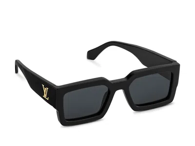 Pre-owned Louis Vuitton Men's  Lv Clash Square Sunglasses In Black/gold (z1579e/w) In Multi