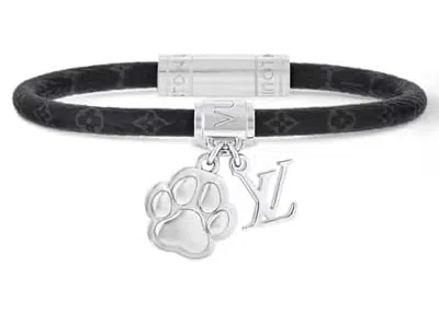 Pre-owned Louis Vuitton Men's  Lv Paw Bracelet In Eclipse