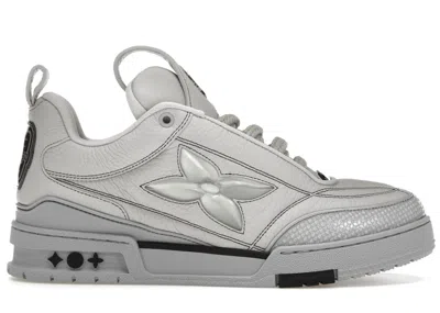 Pre-owned Louis Vuitton Men's  Lv Skate Sneaker Sneakers In Grey/white/black In Multi