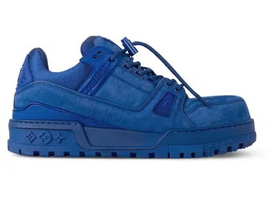 Pre-owned Louis Vuitton Men's  Lv Trainer Maxi Sneaker Sneakers In Blue