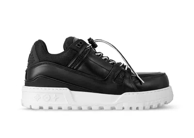 Pre-owned Louis Vuitton Men's  Lv Trainer Maxi Sneakers In Black/white