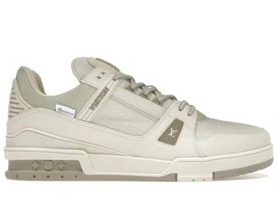 Pre-owned Louis Vuitton Men's  Lv Trainer Sneakers In Grey