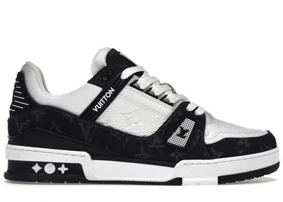 Pre-owned Louis Vuitton Men's  Lv Trainer Sneakers In White/black