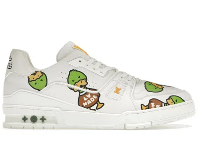 Pre-owned Louis Vuitton Men's  Lv Trainer X Nigo Duck Sneakers