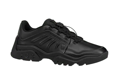 Pre-owned Louis Vuitton Men's  Millenium Sneakers In Black