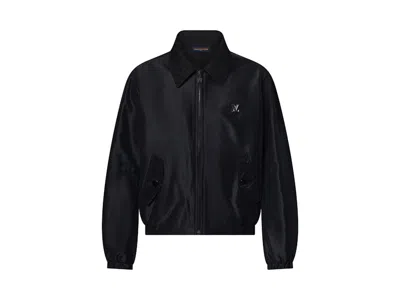 Pre-owned Louis Vuitton Men's  Monogram Chic Reversible Blouson In Black