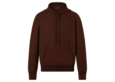 Pre-owned Louis Vuitton Men's  Monogram Hoodie In Brown