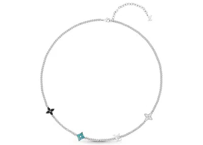 Pre-owned Louis Vuitton Men's  Monogram Sunrise Necklace In Coloured