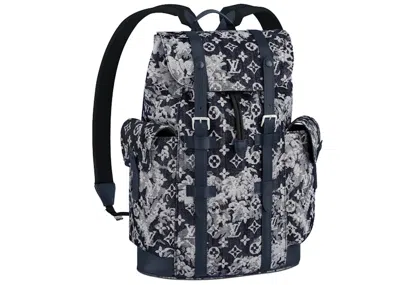 Pre-owned Louis Vuitton Men's  Monogram Tapestry Christopher Backpack