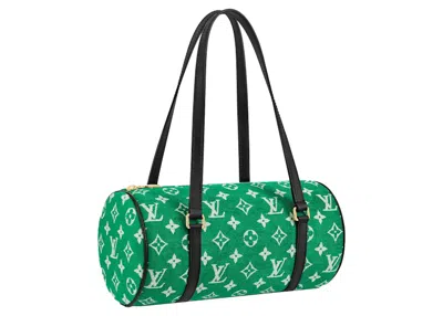 Pre-owned Louis Vuitton Men's  Papillon Trunk In Green