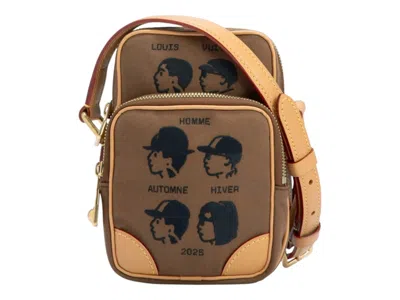 Pre-owned Louis Vuitton Men's  Pharrell X Nigo Amazon Bag In Brown
