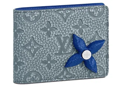Pre-owned Louis Vuitton Men's  Ple Wallet In Granite