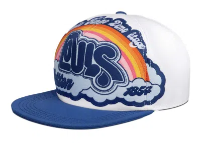 Pre-owned Louis Vuitton Men's  Rainbow Cap In White