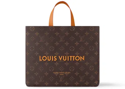 Pre-owned Louis Vuitton Men's  Shopper Tote Mm In Lv Monogram