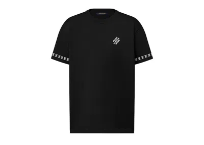 Pre-owned Louis Vuitton Men's  Shortsleeved Cotton Crewneck In Black