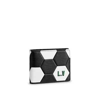 Pre-owned Louis Vuitton Men's  Slender Wallet Hexagonal Fifa World Cup In Noir In Black