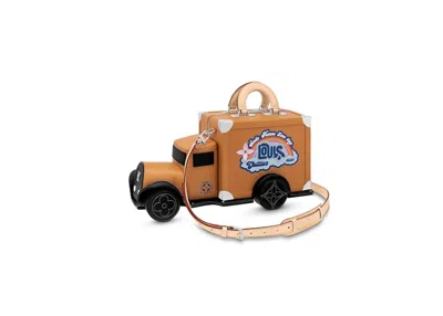 Pre-owned Louis Vuitton Men's  Soft Truck In Beige In Sand