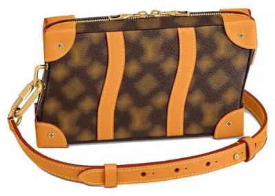 Pre-owned Louis Vuitton Men's  Soft Trunk Blurry Monogram In Brown