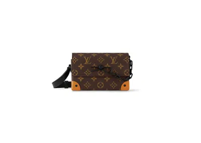 Pre-owned Louis Vuitton Men's  Steamer Wearable Wallet In Radiant Sun In Yellow
