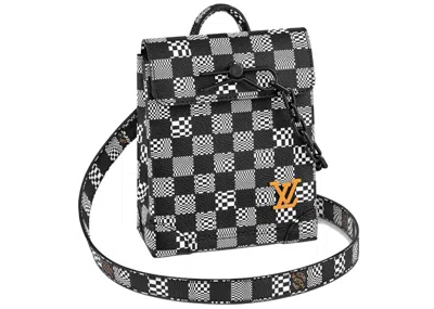 Pre-owned Louis Vuitton Men's  Steamer Xs In Black/white In Multi