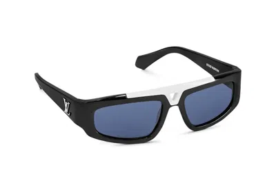 Pre-owned Louis Vuitton Men's  Sunglasses 1.1 Evidence Sport In Black (z1950u)